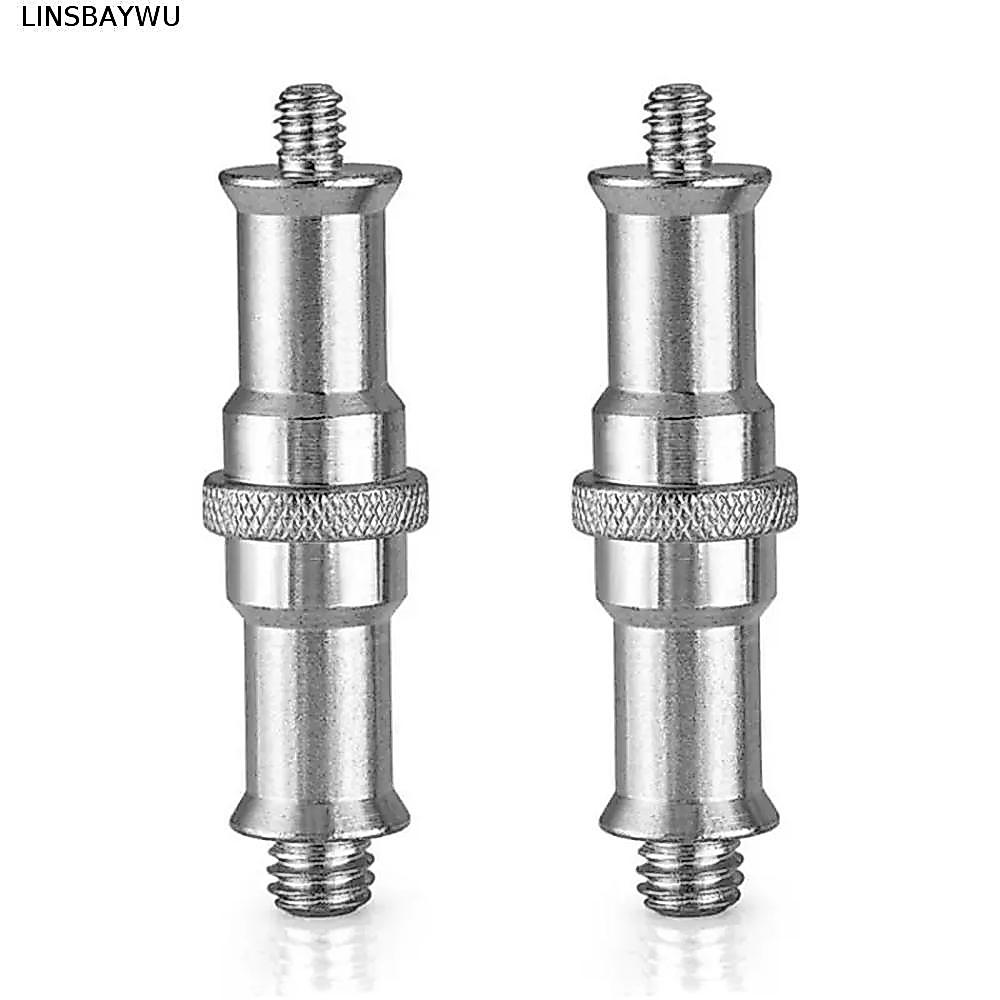 LINSBAYWU Spigot Stud Adapter Photo Studio Phụ Kiện 1 / 4 '' Cho Ô Đèn Flash 3 / 8 '' Thread 1 / 4 đ
