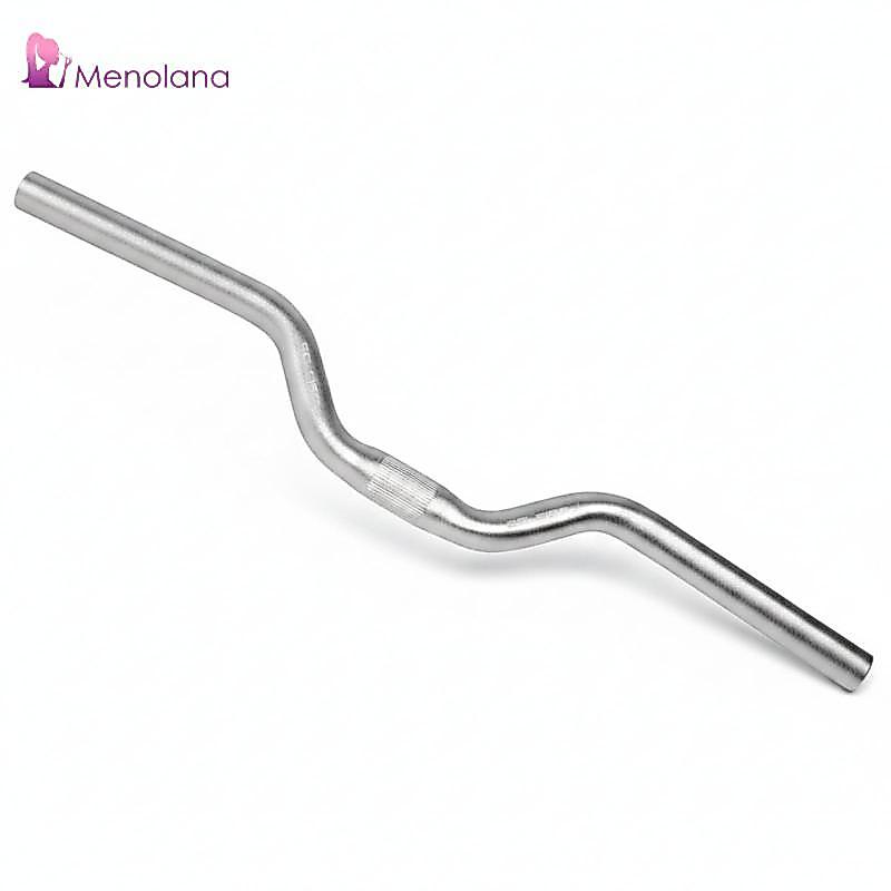Tay lái xe đạp bằng nhôm AL6061 Tay lái Swept Bạc xử lý nhiệt 30H