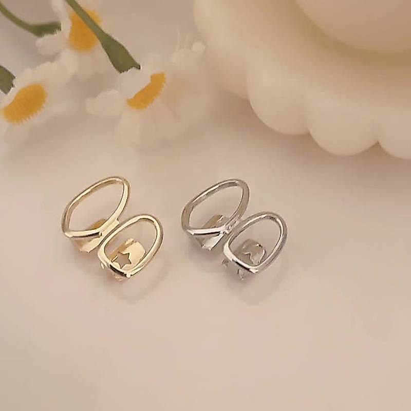 JETTING 1 Màu Vàng Hàng Ngày Đeo Răng Trang Sức Grillz Hip Hop Trái Tim Rỗng Răng Grillz Cho Nữ J