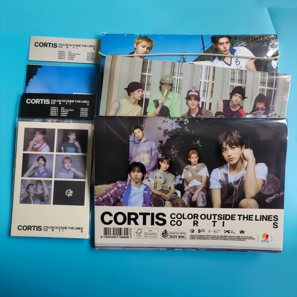 Cửa hàng số 2 ✨ Album CORTIS COLOR OUTSIDE THE LINES Photobook Ver Scene 1 2 3 Nguyên Seal Chính Hãn