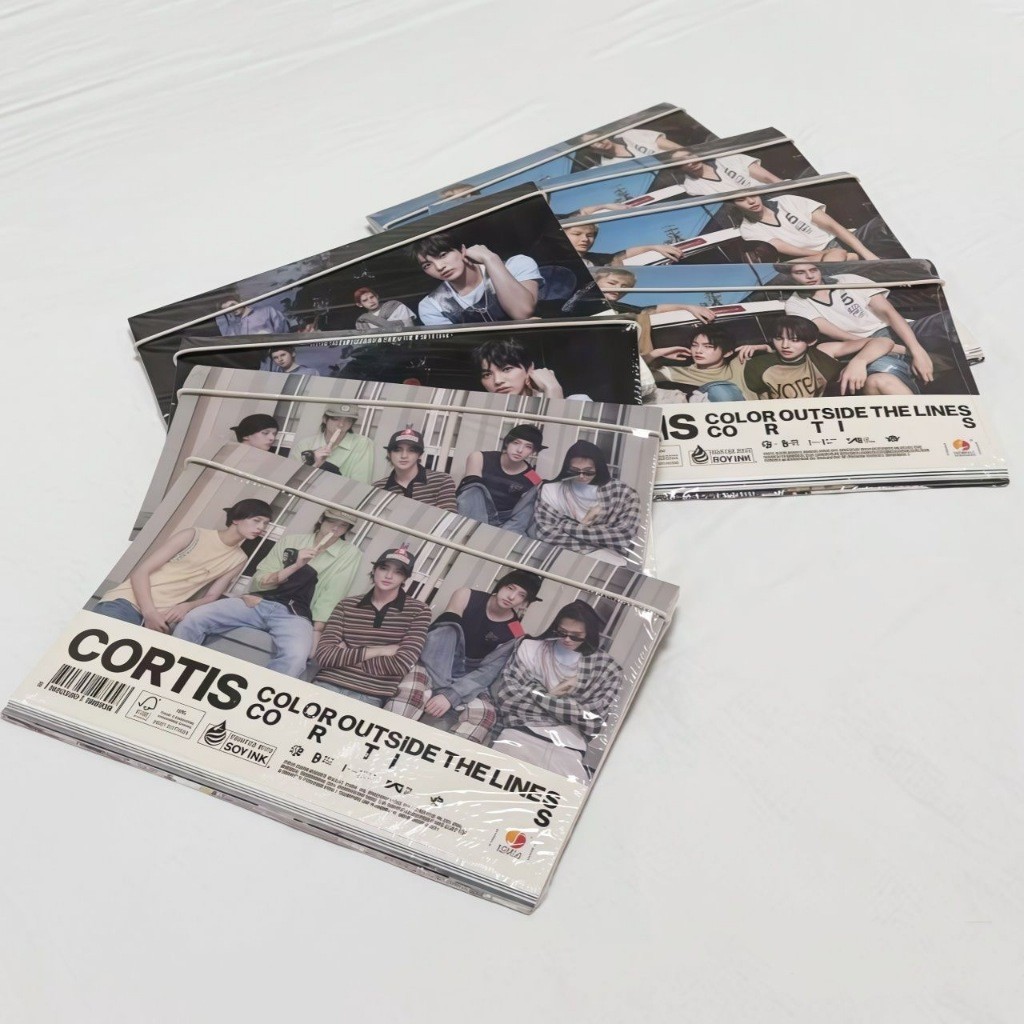 Cửa hàng số 2 ✨ Album CORTIS COLOR OUTSIDE THE LINES Photobook Ver Scene 1 2 3 Nguyên Seal Kpop Gift