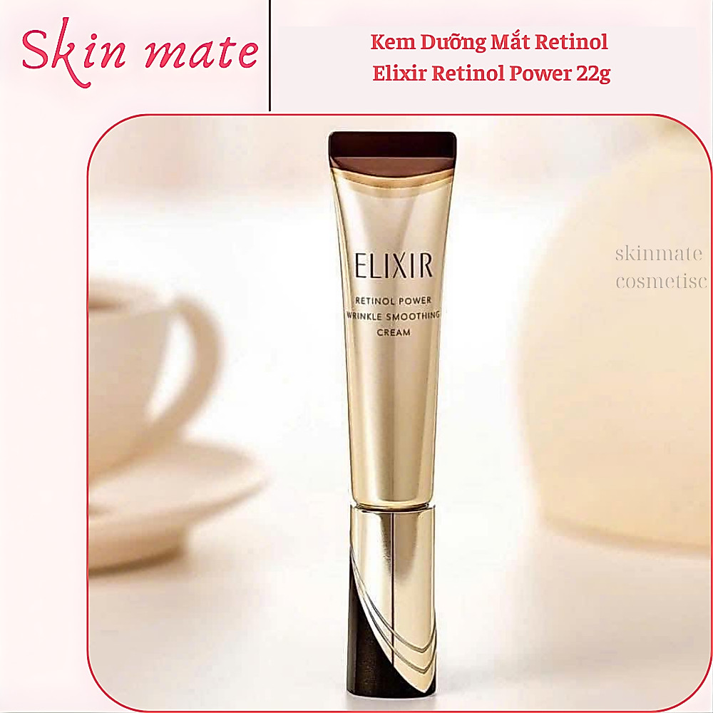 Kem Dưỡng Mắt Retinol Elixir Retinol Power 22g Hỗ Trợ Mờ Nếp Nhăn Cấp Ẩm Săn Chắc Da