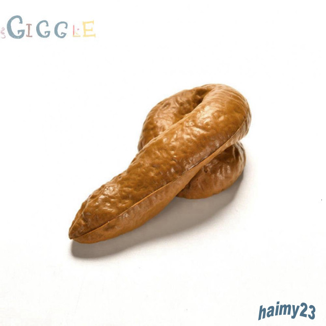 [ Ready Stock ]Realistic Shit Gift Funny Toys Fake Poop Piece Joke Tricky Toys Turd Mischief