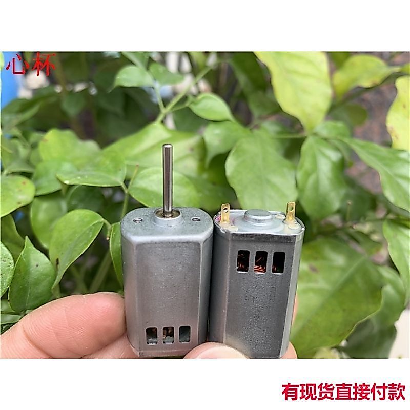 Tốc độ cao 180 DC Motor Tốc độ cao Bàn chải Carbon mô-men xoắn cao với lỗ làm mát Động cơ Phụ kiện l
