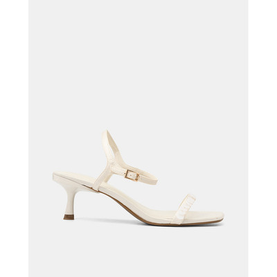 Giày Sandal Nữ 7cm Thời Trang JUNO Kitten Heel Quai Ngang SD07115