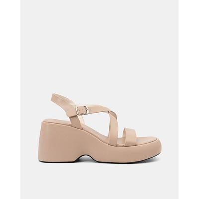 Giày Sandal Nữ 9cm Thời Trang JUNO Quai Chéo Flatform SD09151