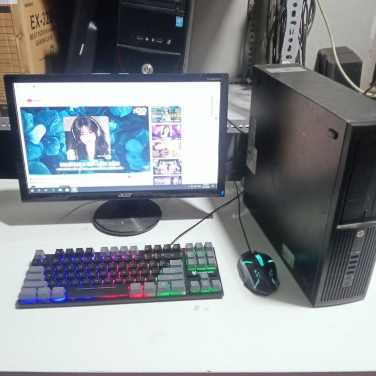 bộ pc học tập, làm việc full