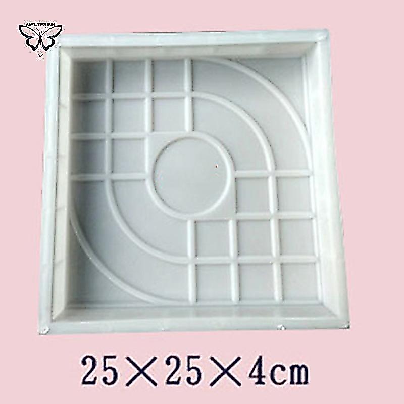 GOCA Path Maker DIY Paving Mold Bri Đá bê tông Khuôn vuông cho tấm Sân vườn Bãi cỏ Pavement Paver Dr
