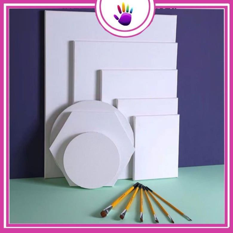 Toan vẽ tranh căng sẵn vải canvas chất liệu cao cấp- Toan vẽ canvas khung gỗ nhiều kích cỡ