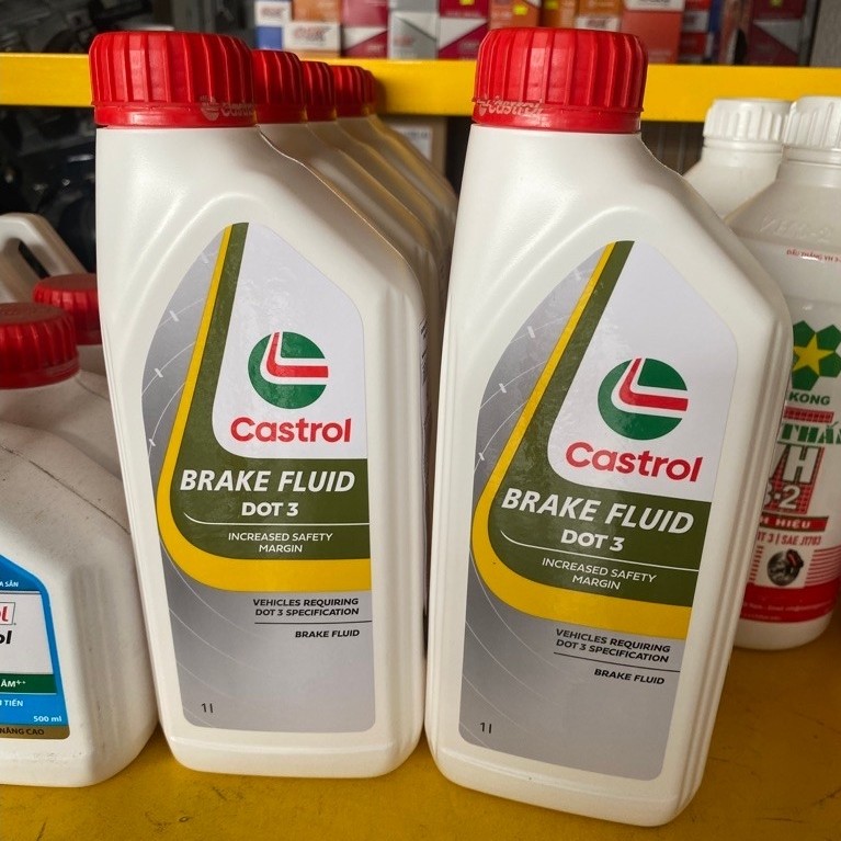 Dầu Thắng xe ôto và xe Máy oto & xe tải Castrol Dot3 Chai 1L