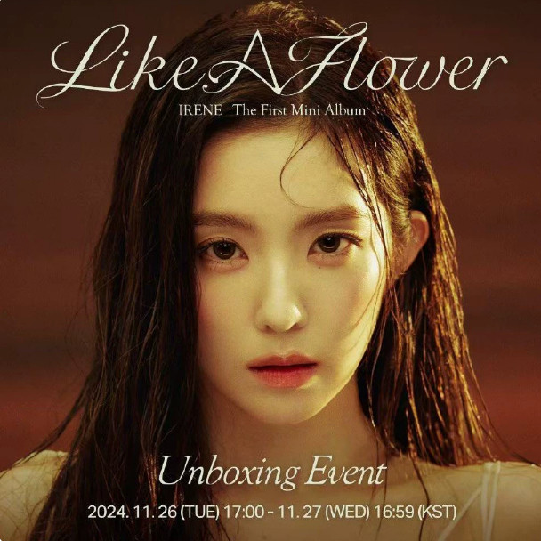Cửa hàng số 2 ✨ Album IRENE Red Velvet Like A Flower Solo Album Bae Juhyun Kpop ReVeluv Gift