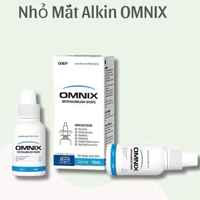 Nhỏ mắt Omnix cho Chó Mèo ( Alkin)