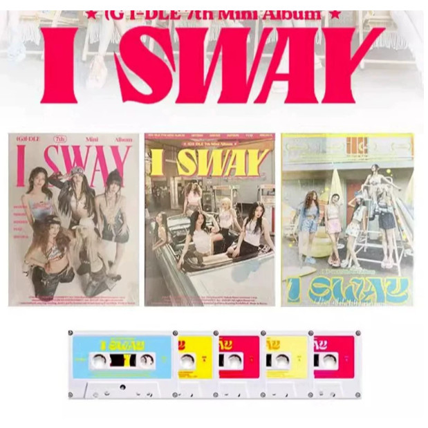 Cửa hàng số 2 ♡ Album GIDLE I SWAY 7th Mini Yuqi Photocard Poster Nguyên Seal Chính Hãng Kpop NEVERL