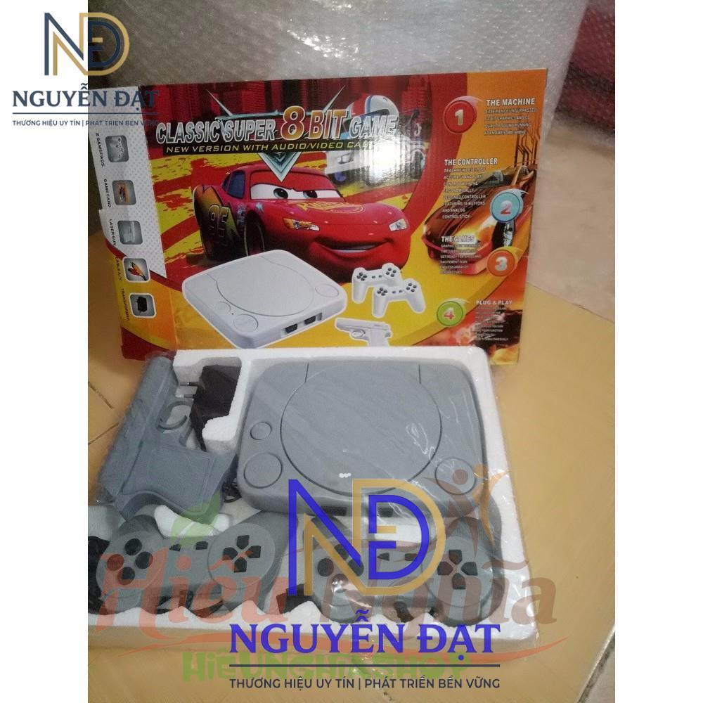 [Kèm băng 500 trò] Máy chơi game băng nhựa 8 BIT TV GAME có sẵn game trong máy