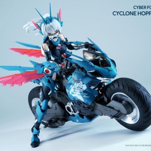 [Có Bonus] Mô Hình Lắp Ráp Nuke Matrix Fantasy Girl Cyclone Hopper Yip Fung Sim Model kit