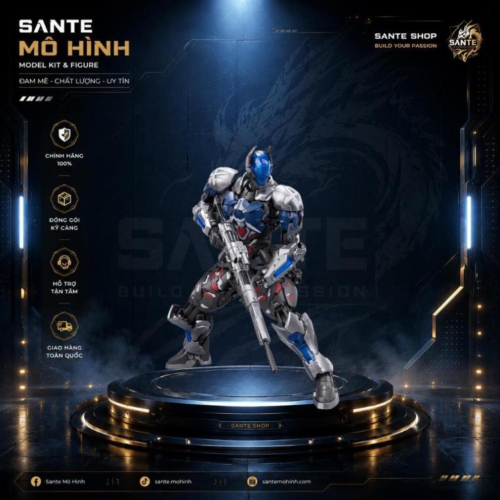[ Sẵn ] Mô Hình LẮP RÁP Arkham Knight Batman Hemoxian