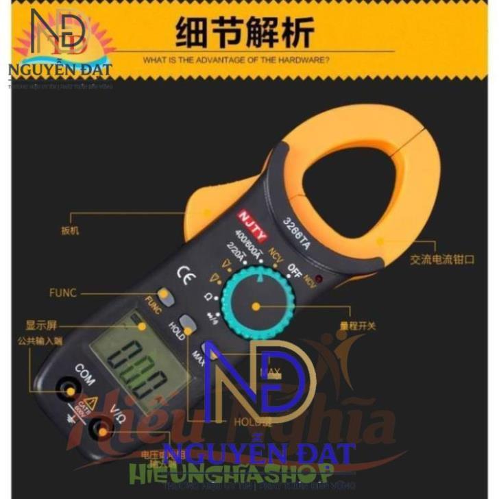 Ampe kìm kẹp NJTY 3266TA LOẠI 1