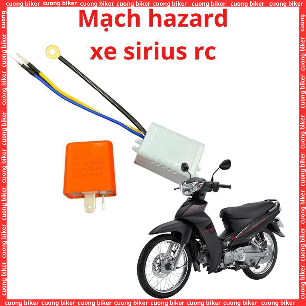 Mạch hazard xe sirius nháy 4 xi nhan cùng lúc bảo hành 1 năm cuongbiker