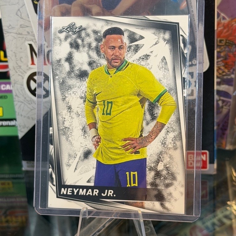 Thẻ Cầu Thủ Neymar Jr Chính Hãng Leaf 2024 Áo Brazil