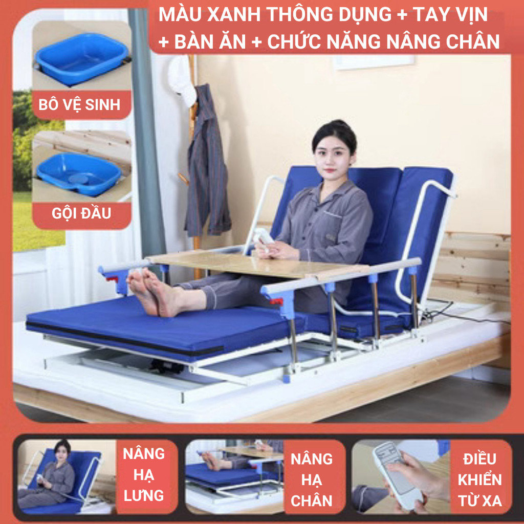 Giường Y Tế nâng hạ RUIKANG trợ lực bằng điện hỗ trợ nâng đỡ bệnh nhân, người…