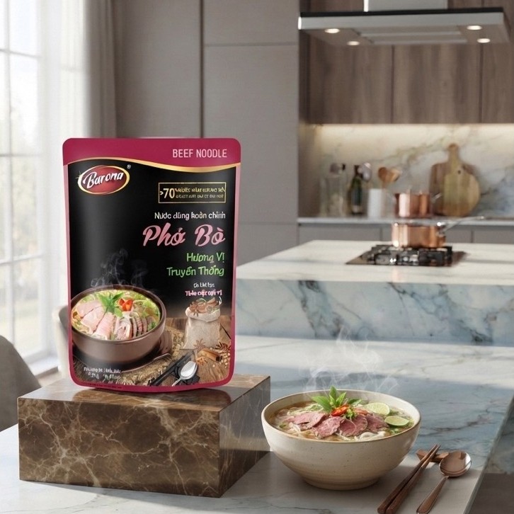 XỐT GIA VỊ HOÀN CHỈNH BARONA - PHỞ BÒ 150GR
