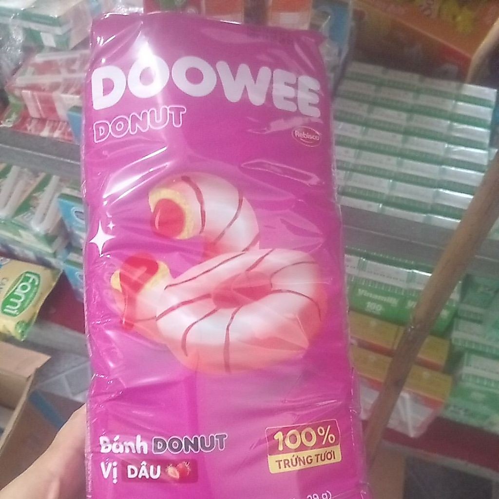 DOOWEE DONUT VỊ DÂU 348GR