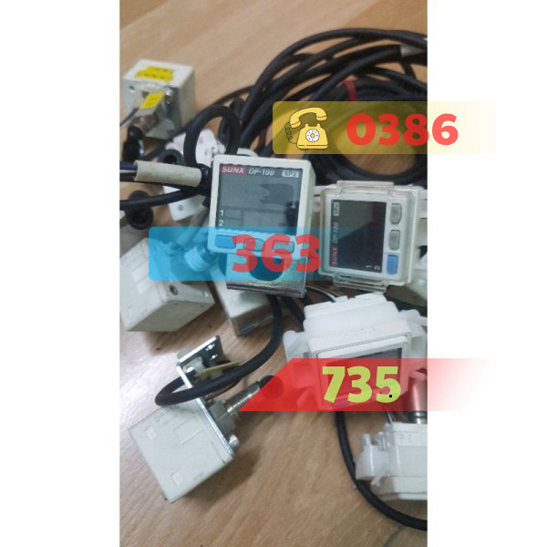 Cảm biến áp suất Panasonic/SunX  DP-101(A), DP-101ZA, DP-102(A), DP-011, DP-012, DP2-22, DP2-20, DP2