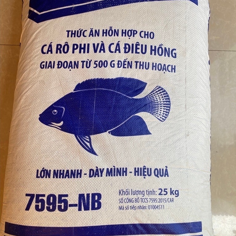 [10kg-25kg] Cám , thức ăn cá cargill 7595-NB 20% đạm