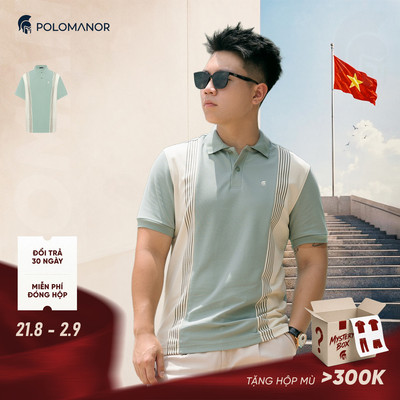 [NEW T6] Áo polo nam cao cấp KITT, chất liệu mới CVC Diamond, thanh lịch sang trọng - POLOMANOR