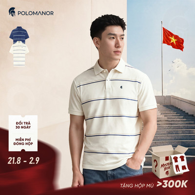 [NEW T8] Áo polo nam cao cấp MOLLY, chất liệu mới CVC Diamond, thanh lịch sang trọng - POLOMANOR