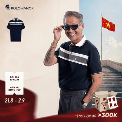 [DEAL LỄ 2/9] Áo polo nam cao cấp MAVEN, BST Summer Manor, chất liệu mới CVC Diamond, sang trọng - POLOMANOR