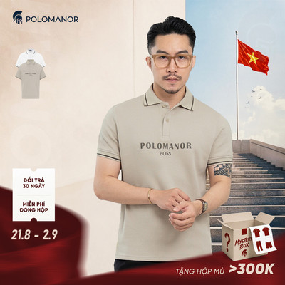 [DEAL SỐC 6.6] Áo polo nam PAYDEN, vải cá sấu cotton interlock cao cấp, thanh lịch sang trọng - POLOMANOR