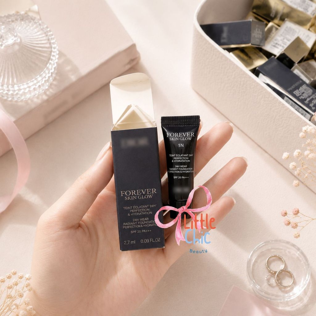 Kem Nền 4Ever Skin Glow / Matte màu 0N Fullbox 2.7ml
