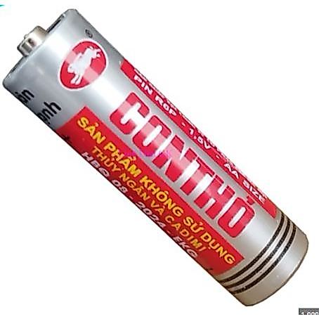 Pin con thỏ tặng kèm viên pin AA Con thỏ 1.5V (1 viên Pin AA là cỡ nhỏ)