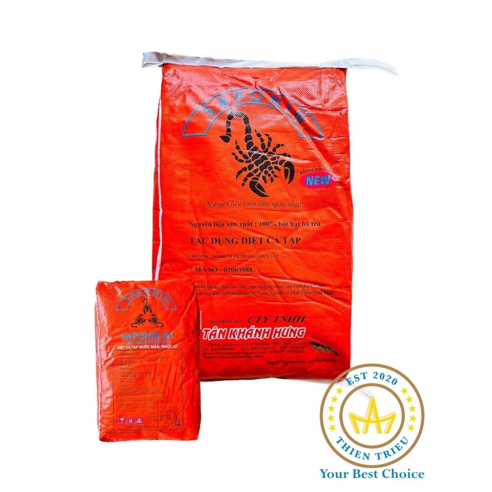 Sản Phẩm 5 chai th.uố.c duyệt cá tạp saponin 2008
