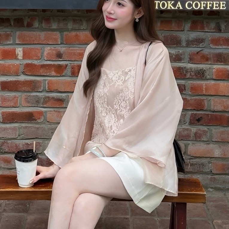 COBE- Áo kiểu nữ thiết kế phong cách tiểu thư Lyhan Set