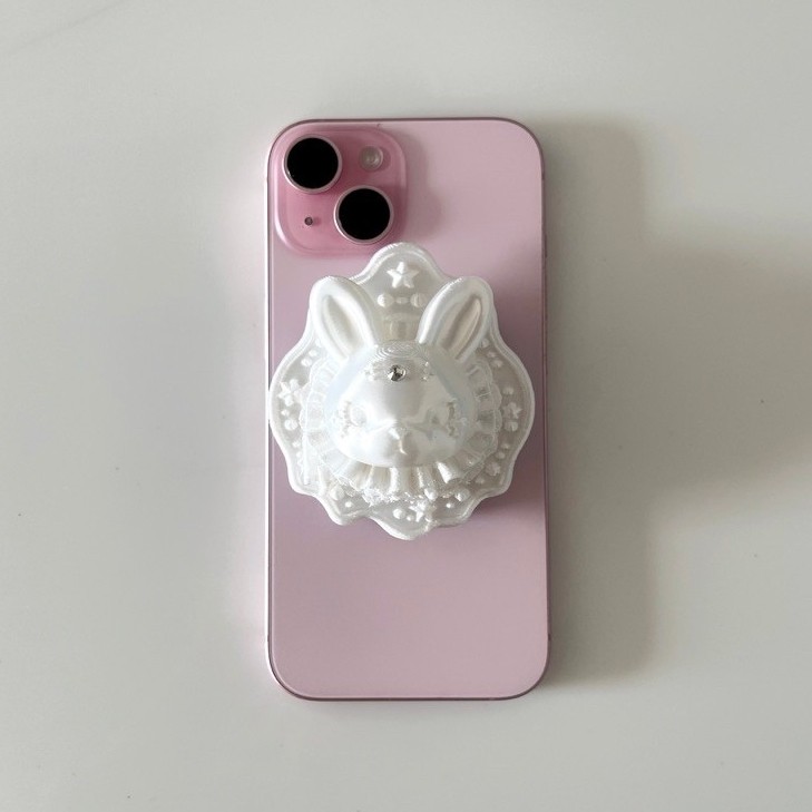 Giá đỡ Popsocket Magsafe hình Thỏ Y2k | Co Giãn