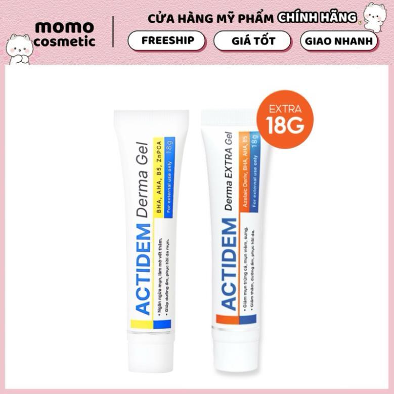 Gel giảm mụn, mờ thâm Actidem Derma Gel/ Extra Gel 18g