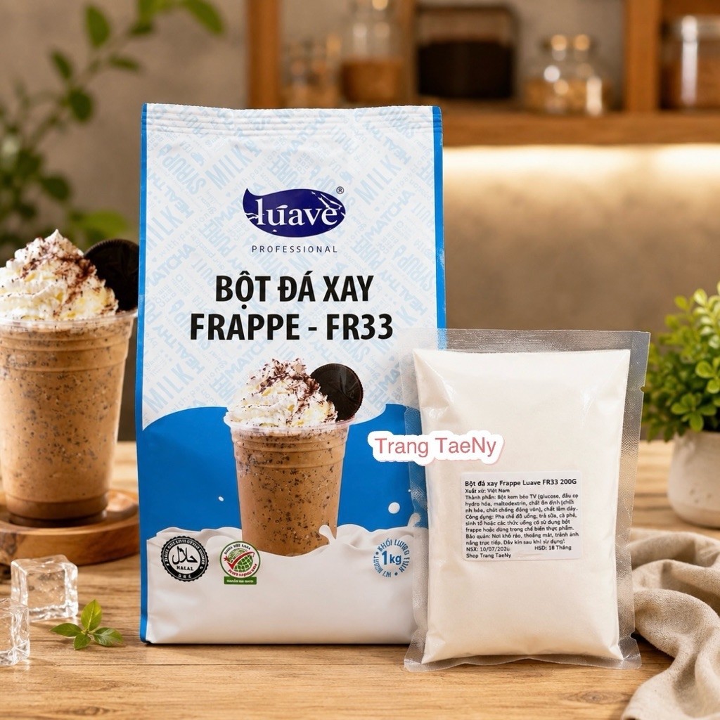 Bột kem béo thực vật Frappe FR33 Luave