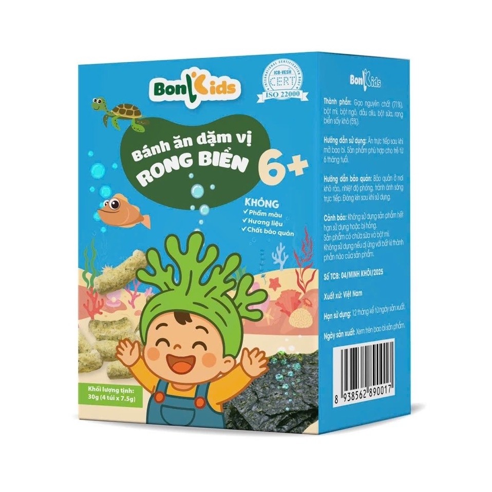 Bánh ăn dặm Bonkids