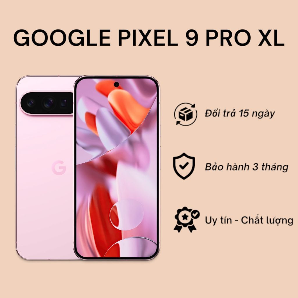 GOOGLE PIXEL 9 PRO XL (12/256-16/512GB) Quốc tế Likenew
