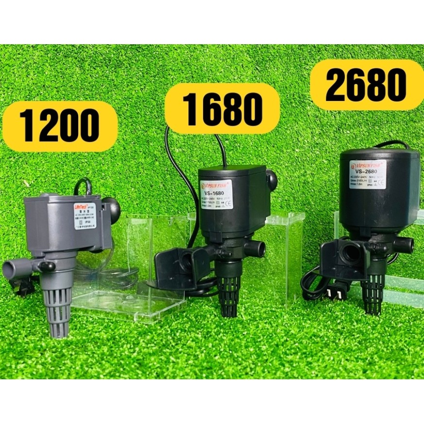 Máy bơm nước hồ cá mini SIÊU BỀN bơm đáy hút cặn sạch phân cá, máy bơm hồ cá SOBO,Lifetech CHÍNH HÃN