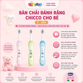 BÀN CHẢI ĐÁNH RĂNG CHICCO CHO BÉ
