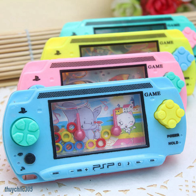 🎐HS🎐MÁY CHƠI GAME TRẺ EM BẤM NƯỚC BẮN VÒNG (MÀU NGÂU NHIÊN) TQ(92) Kshop