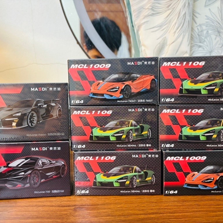 Masdi Mclaren Senna Gtr 1/64 Mô hình xe chính hãng