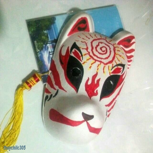 Mặt nạ cáo cả mặt halloween cosplay |Shopbansire Dpro