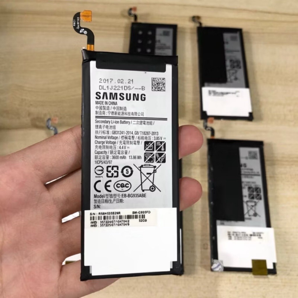 Pin Samsung Galaxy S7 Edge / G935 ( GB 31241-2014 , GB/T18287-2013 ) Zin Hàng Cao Cấp.