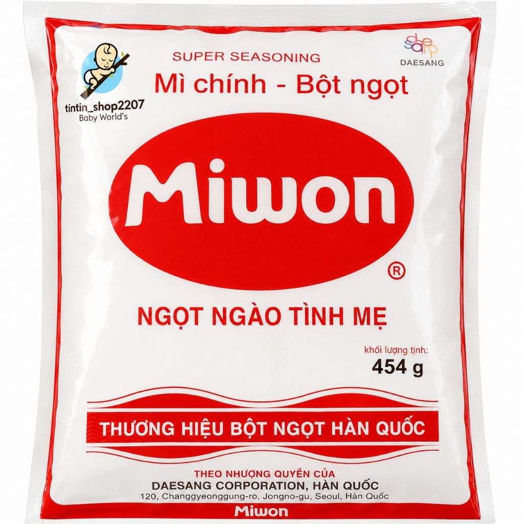 Mì Chính Bột Ngọt Miwon 454g