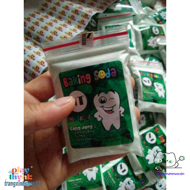 Baking Soda Trắng Răng Hương Bạc Hà - Trắng Răng Tự Nhiên Bằng Soda Nào Dùng Tốt