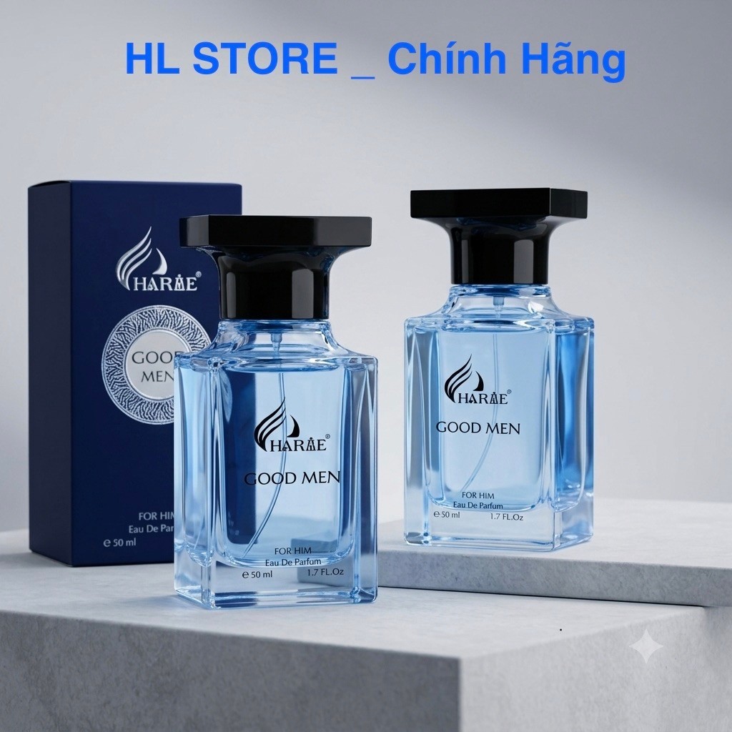 Combo 2 nước hoa nam Good men xanh 50ml + 50ml sang trọng nam tính thu hút chính hãng